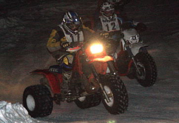 atc sur la glace à Flaine